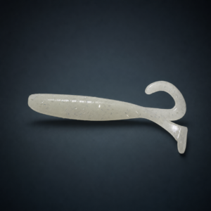 Ghost Shad translucent soft plastic fishing lure